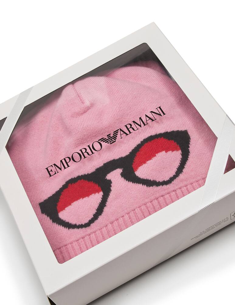 rinascente Emporio Armani Scarf and beanie hat