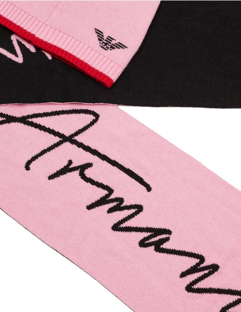 rinascente Emporio Armani Scarf and beanie hat