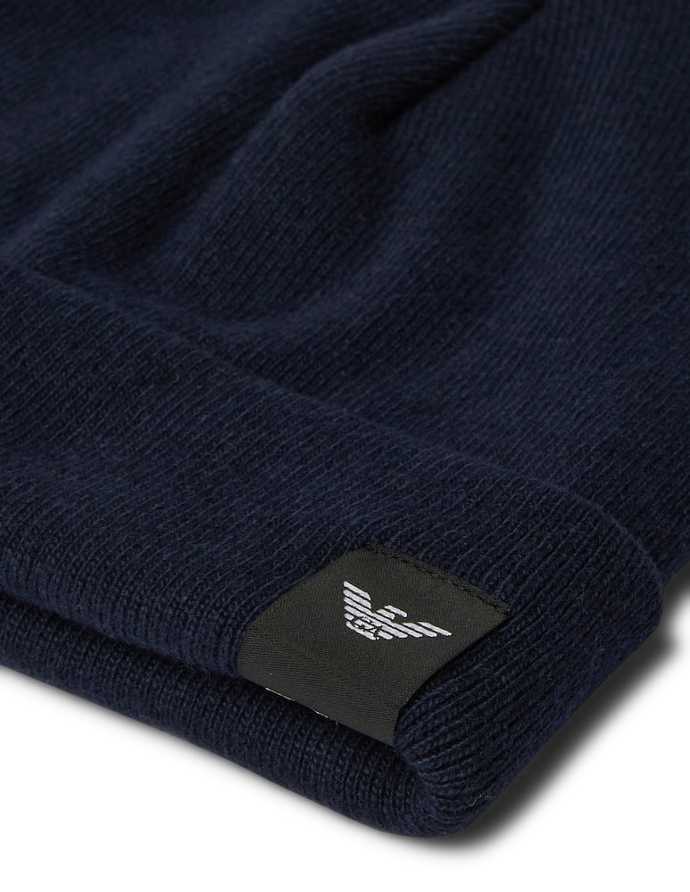 rinascente Emporio Armani Cappello in lana - Blu