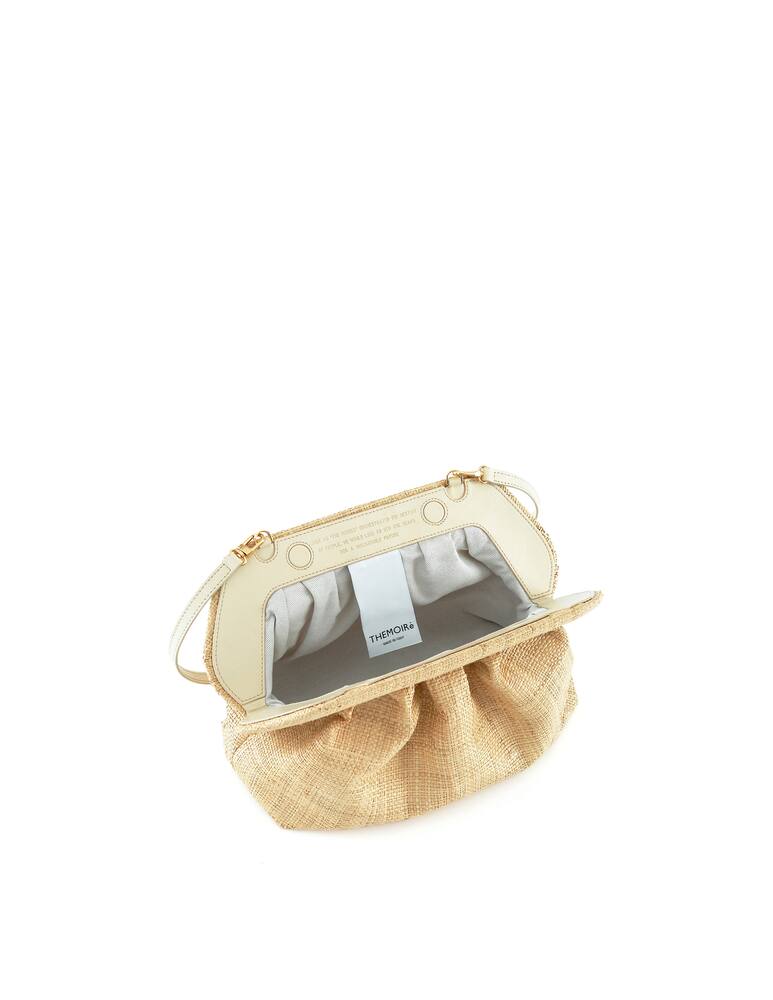 rinascente THEMOIRè Raffia Bios clutch
