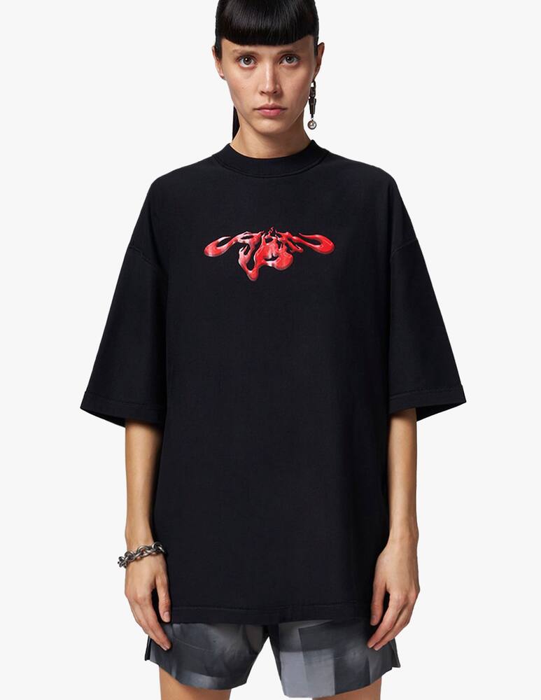 rinascente A Better Mistake Maglietta girocollo reversed flame