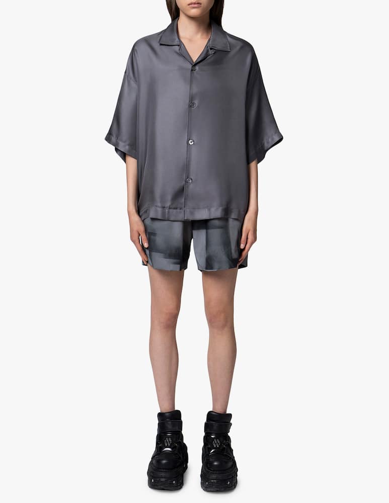 rinascente A Better Mistake Short sleeve silk shirt