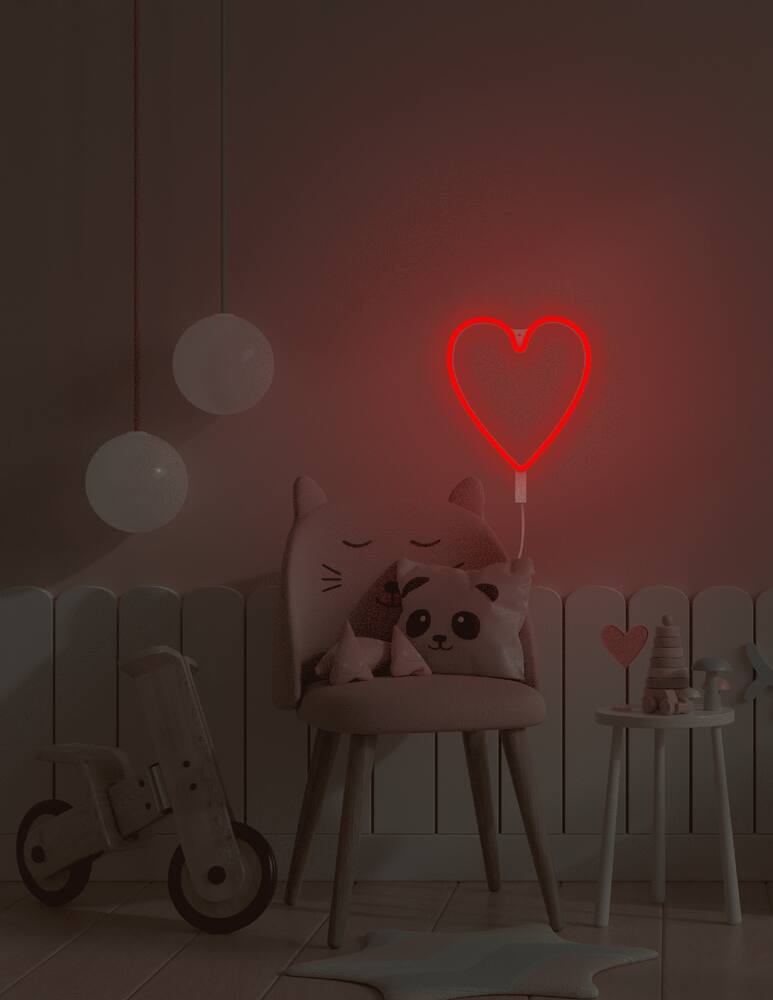 rinascente Ginga Neon A Led Cuore
