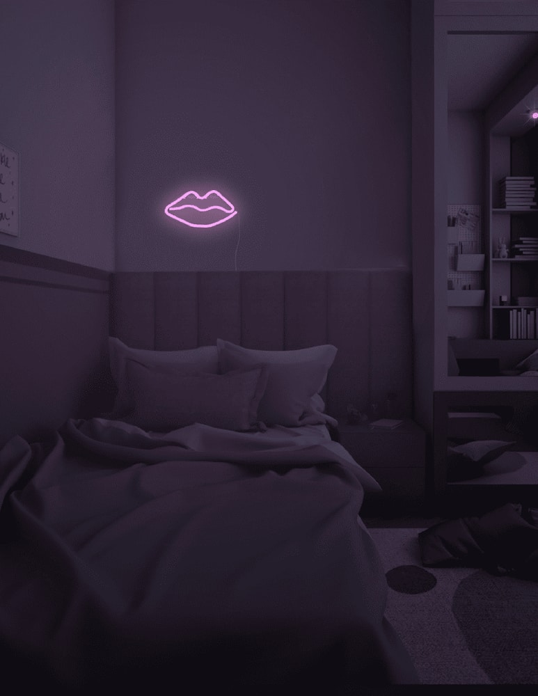 rinascente Ginga Neon A Led Labbra