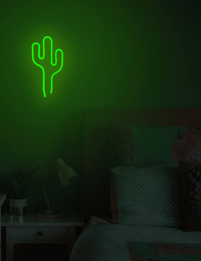 rinascente Ginga Neon A Led Cactus