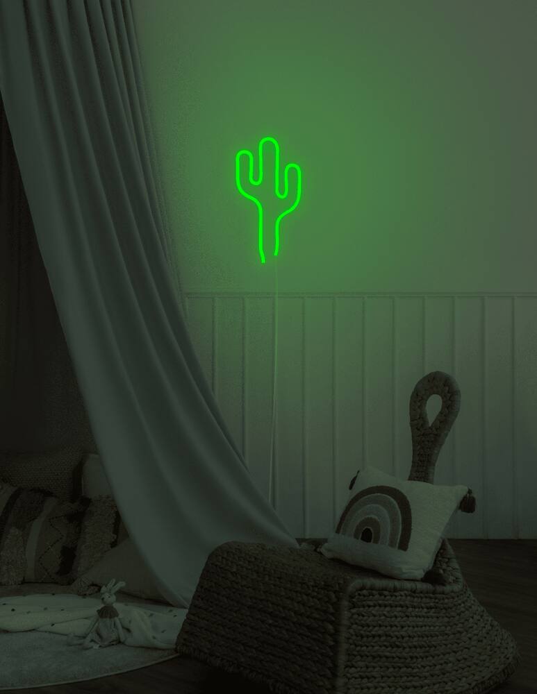 rinascente Ginga Neon A Led Cactus