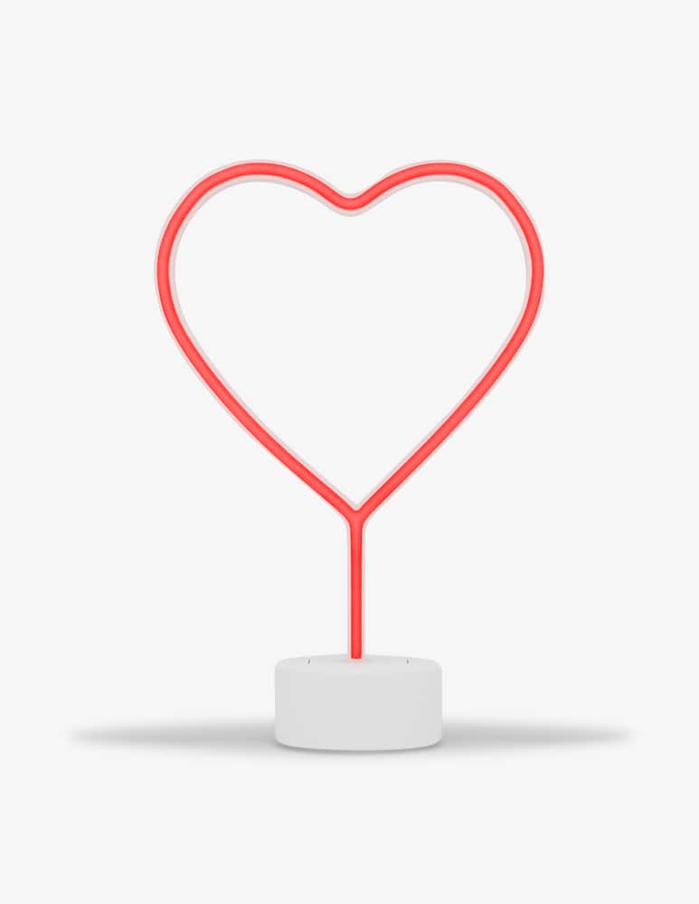 rinascente Ginga Luce LED da Tavolo Cuore