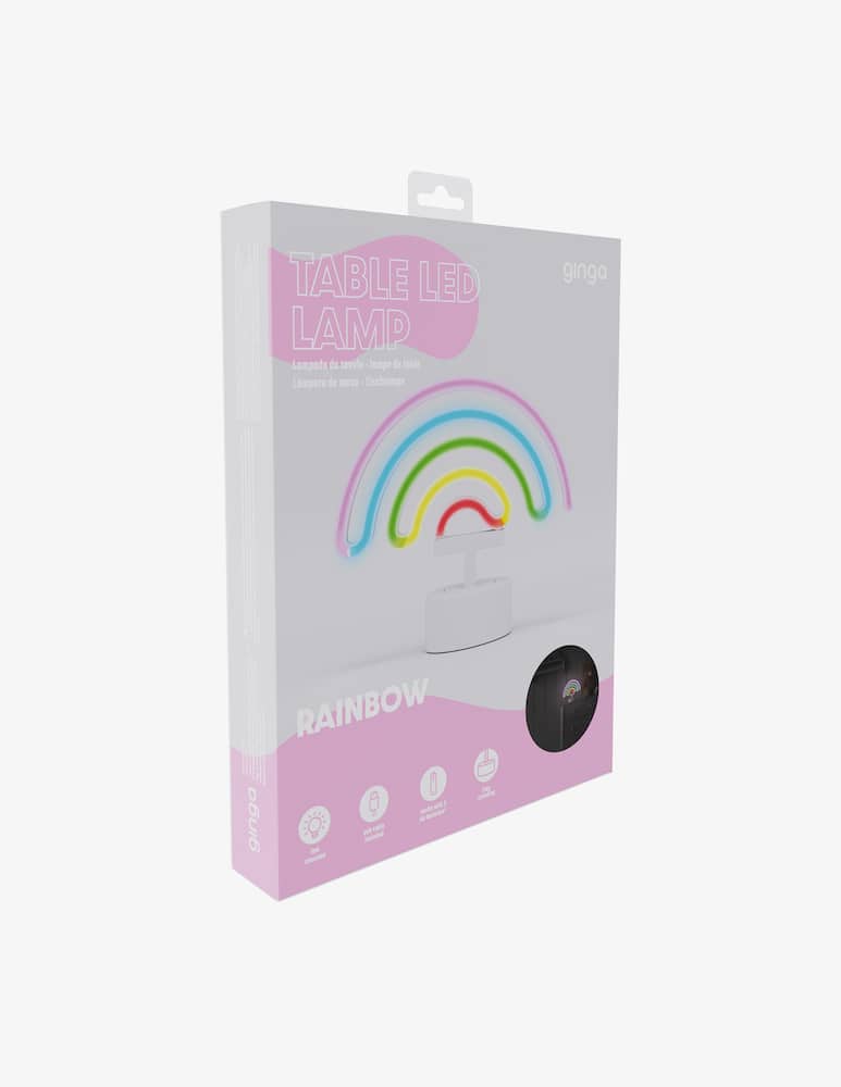 rinascente Ginga Luce LED da Tavolo Arcobaleno