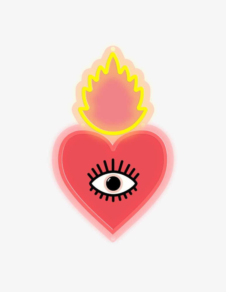 rinascente Candyshock Printed Led Ex-Voto Neon