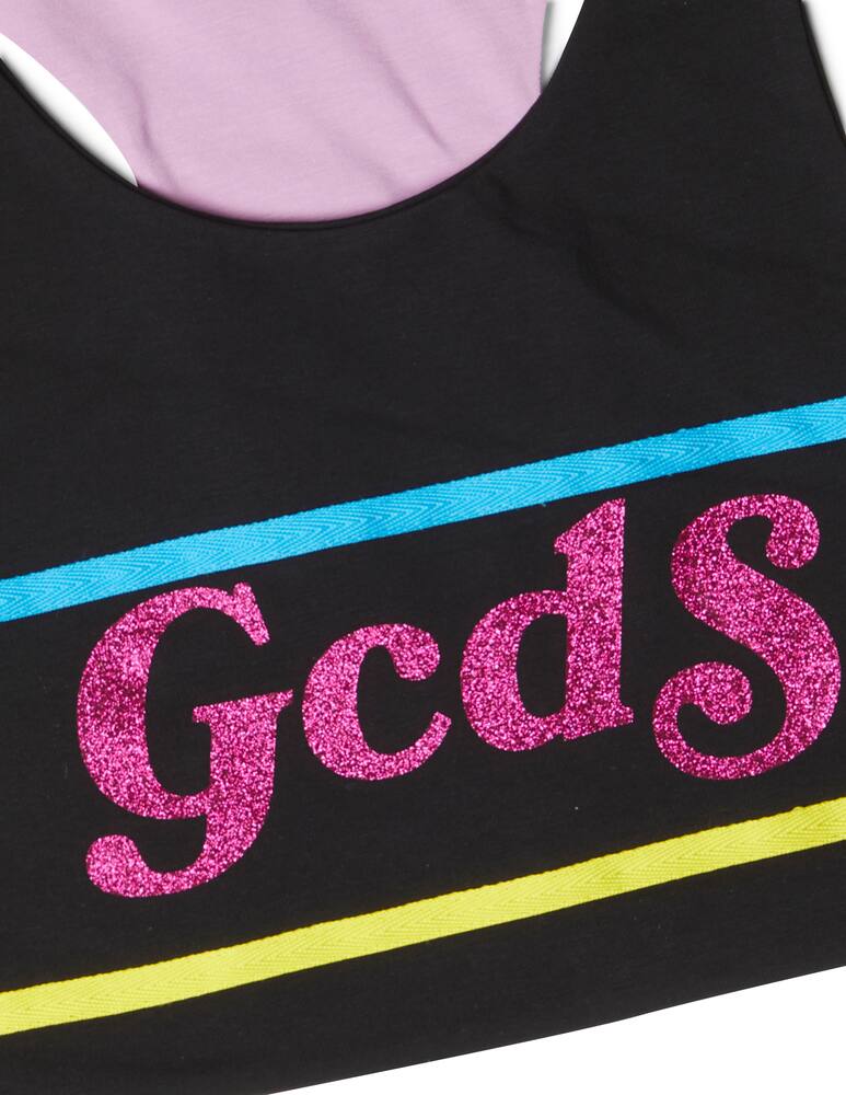 rinascente GCDS Jersey stretch tank top cropped