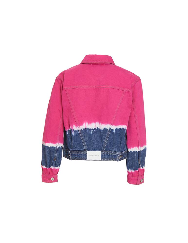 rinascente Alberta Ferretti Giacca di jeans tie dye