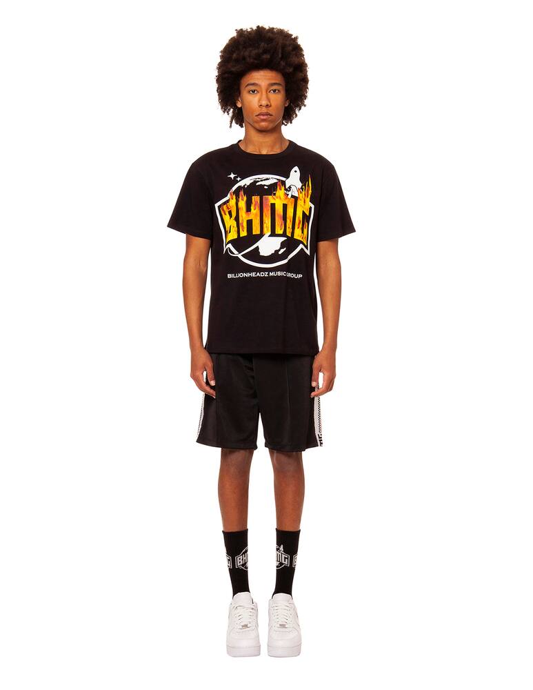 rinascente BHMG T-shirt con logo fiamma