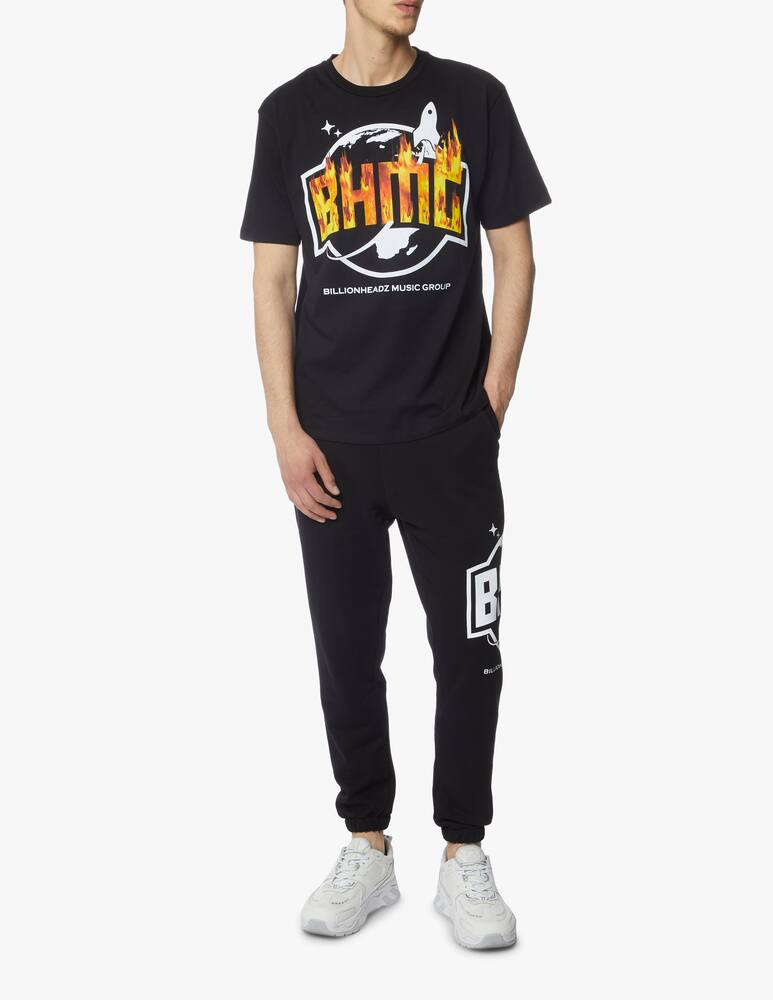 rinascente BHMG T-shirt con logo fiamma