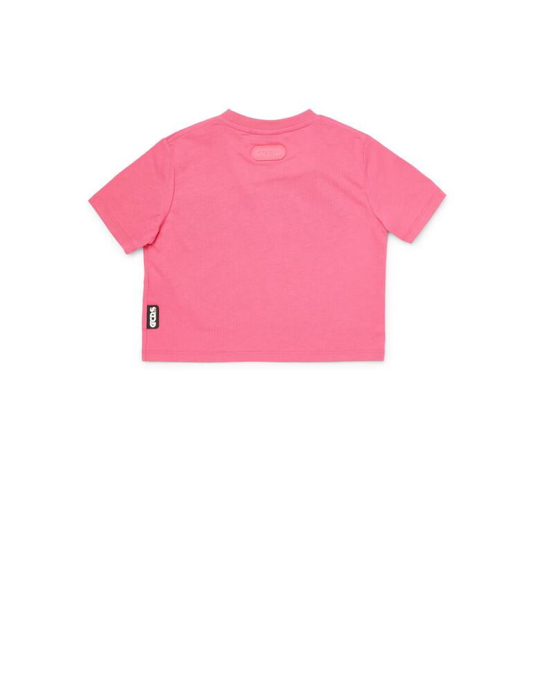 rinascente GCDS Jersey cropped t-shirt