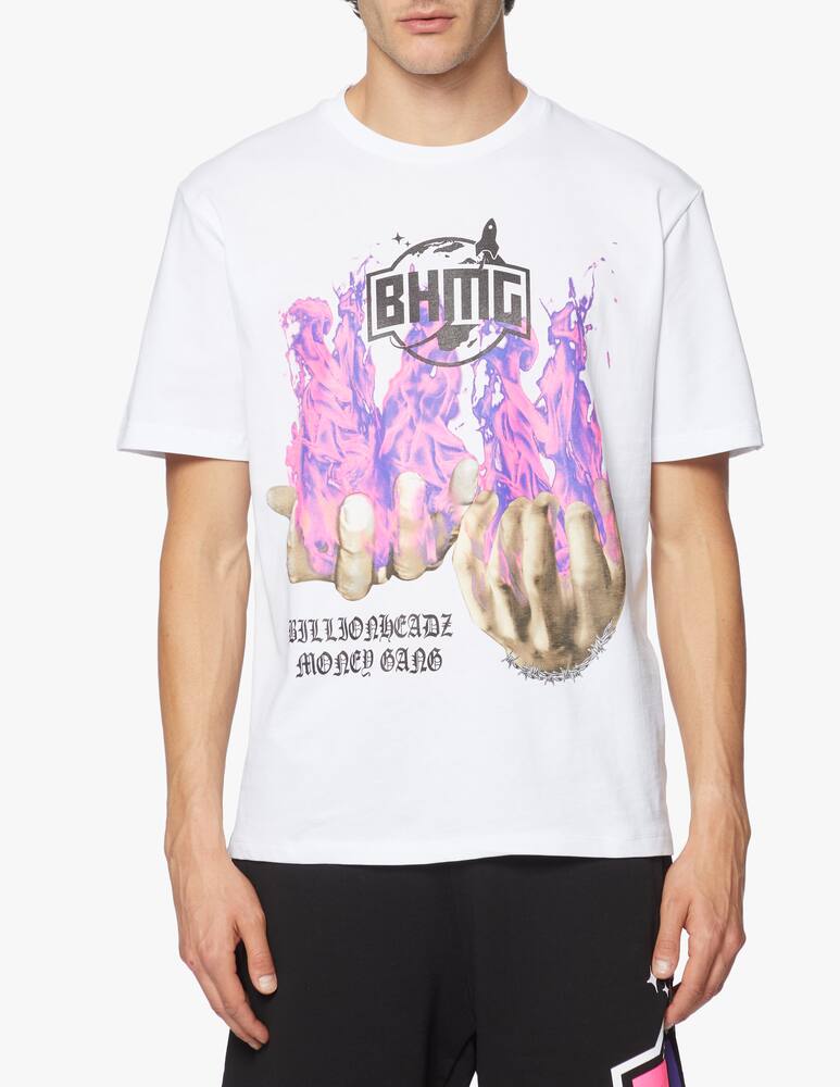 rinascente BHMG T-shirt mani fuoco