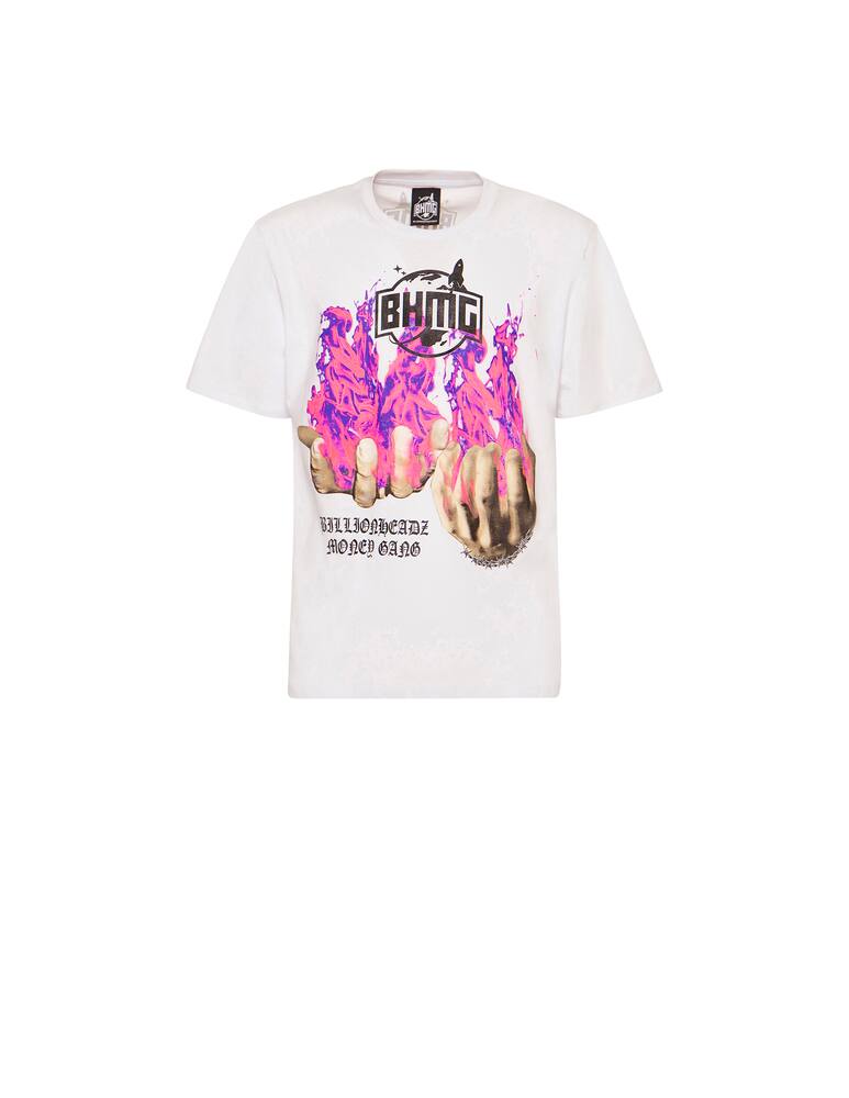 rinascente BHMG T-shirt mani fuoco