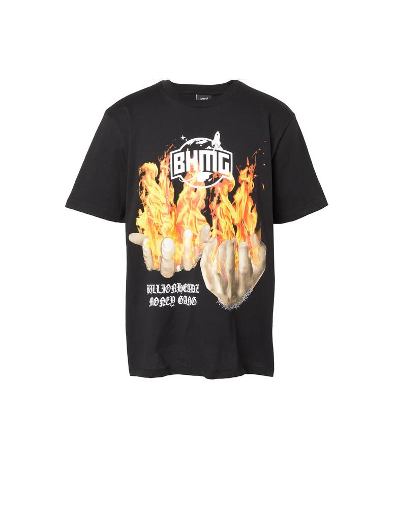 rinascente BHMG T-shirt mani fuoco