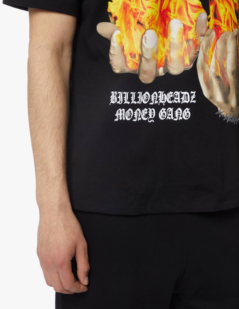rinascente BHMG T-shirt mani fuoco
