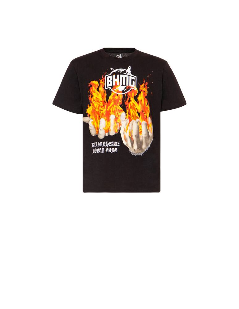 rinascente BHMG T-shirt mani fuoco