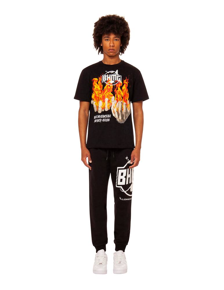 rinascente BHMG T-shirt mani fuoco