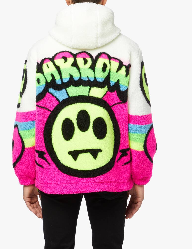 rinascente Barrow Giacca con zip in eco pelliccia rainbow