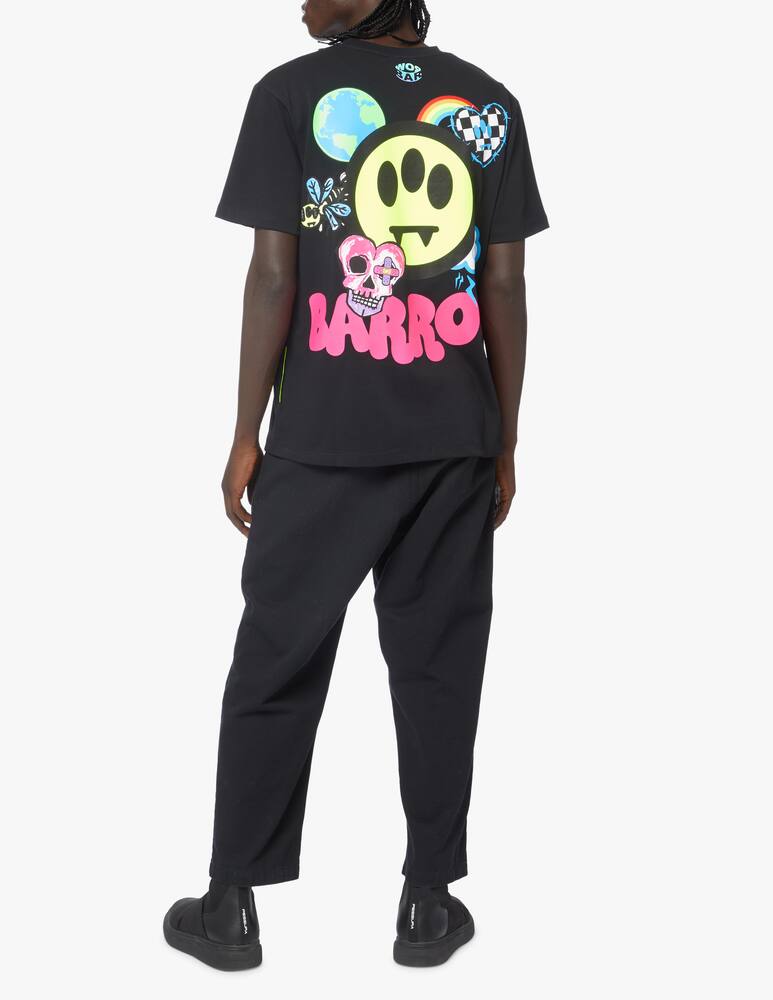 rinascente Barrow Maglietta girocollo smile retro rainbow