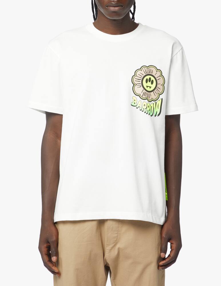 rinascente Barrow Flower smile t-shirt