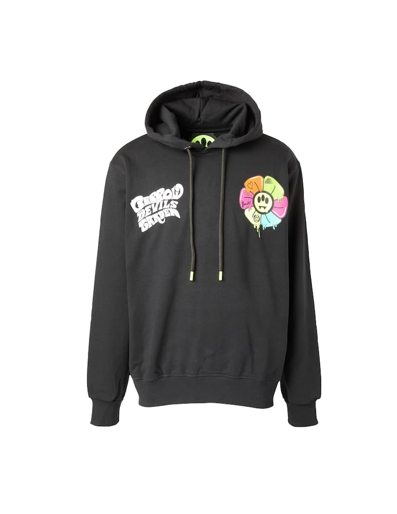 rinascente Barrow Felpa con cappuccio smile fiore