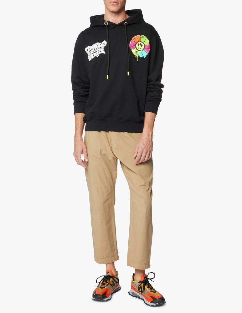 rinascente Barrow Felpa con cappuccio smile fiore