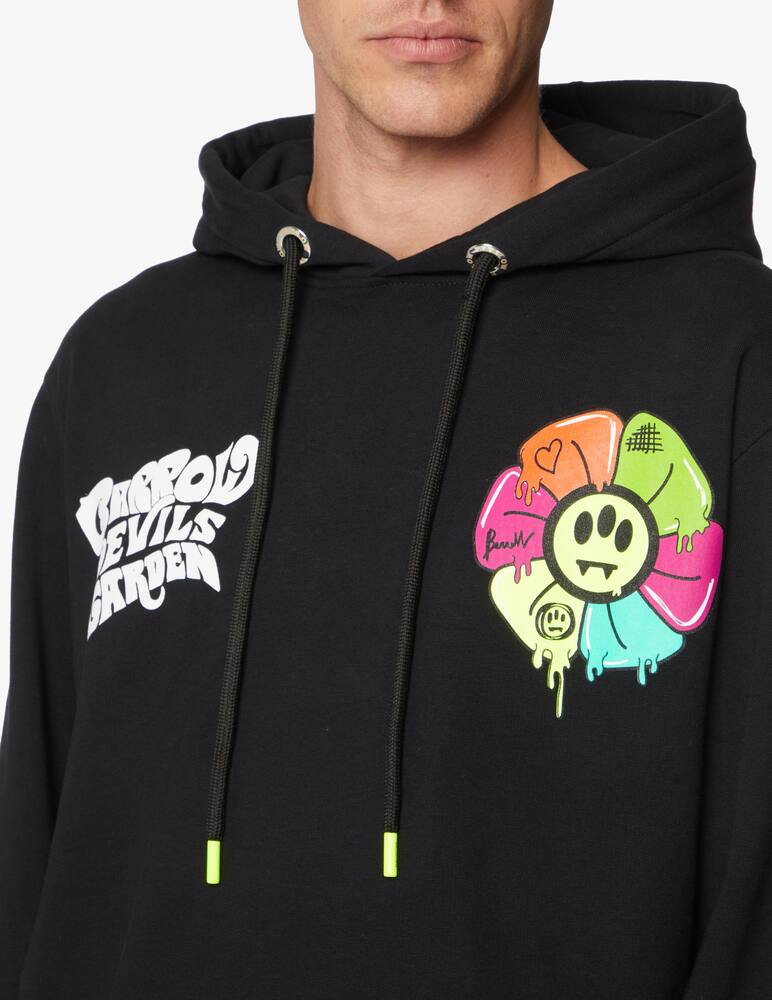 rinascente Barrow Felpa con cappuccio smile fiore