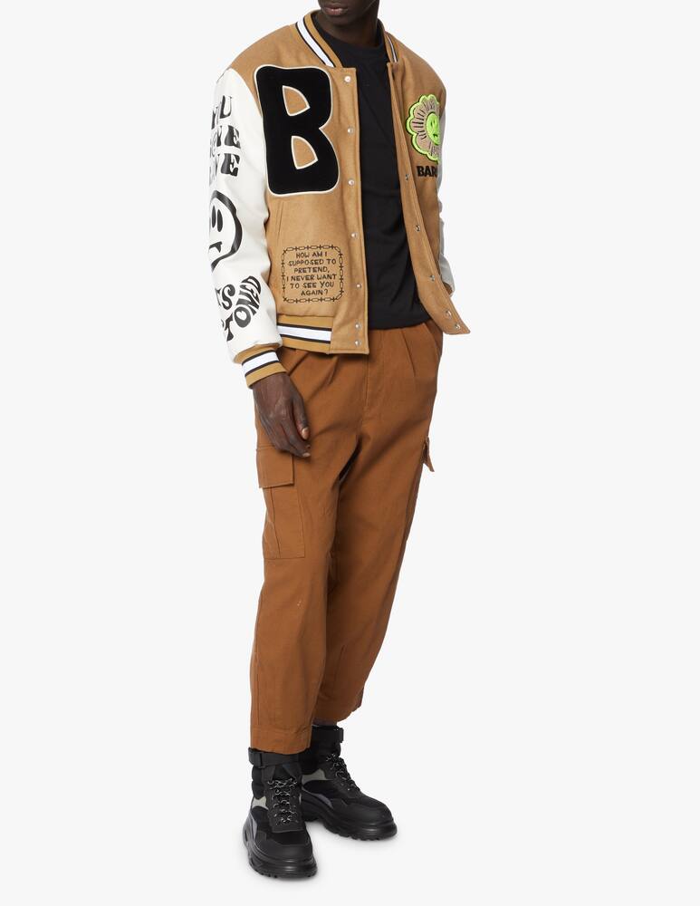 rinascente Barrow College jacket back smile