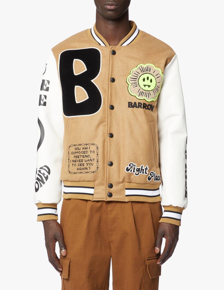 rinascente Barrow College jacket back smile