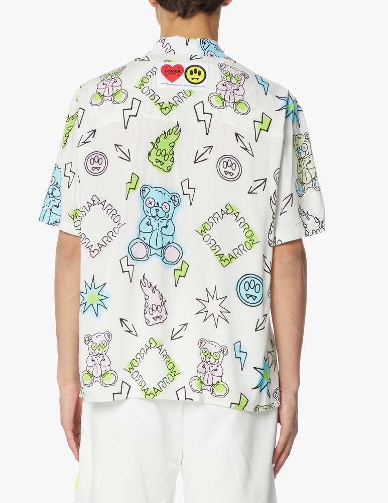 rinascente Barrow Print short sleeve shirt - multi