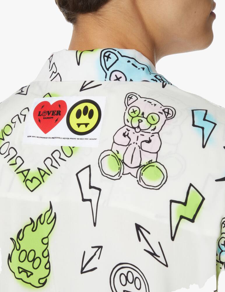 rinascente Barrow Print short sleeve shirt - multi