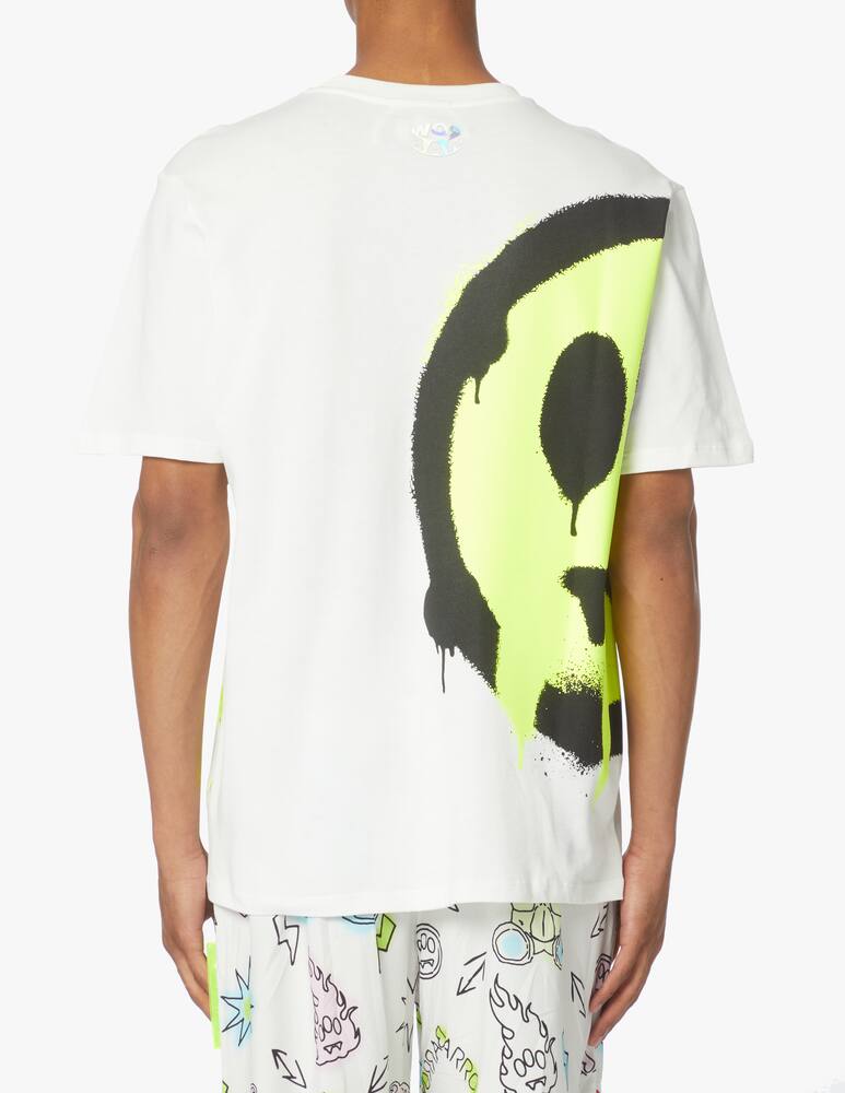 rinascente Barrow Maglietta maxi smile - bianco