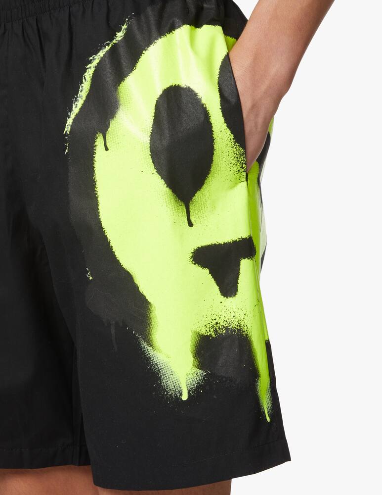 rinascente Barrow Bermuda in popeline maxi smile - nero