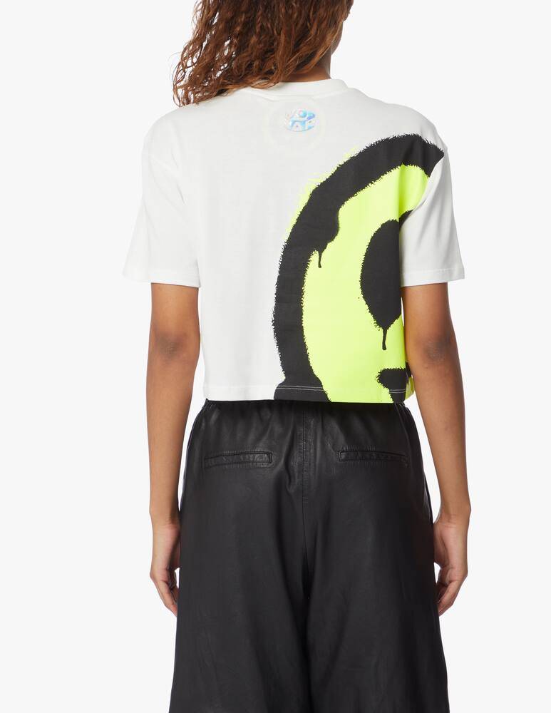 rinascente Barrow Cotton cropped t-shirt - white