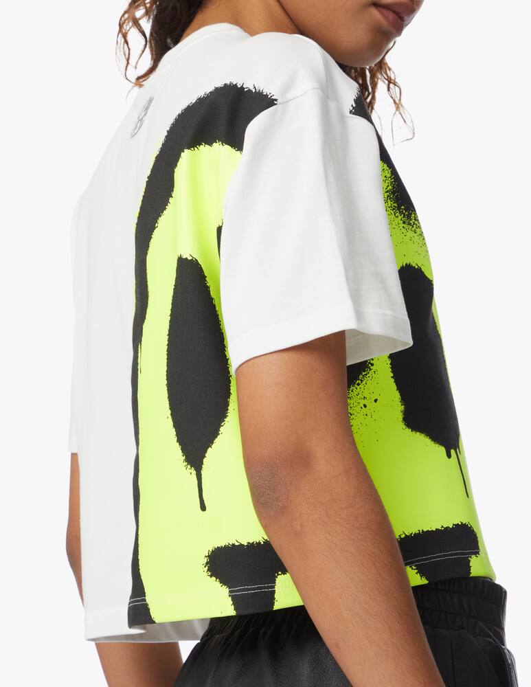 rinascente Barrow Cotton cropped t-shirt - white