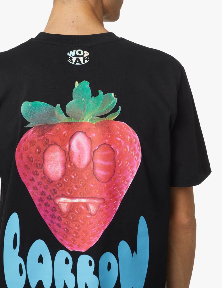 rinascente Barrow Maglietta fragola - nero