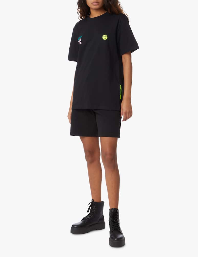 rinascente Barrow T-shirt in cotone Banana - nero