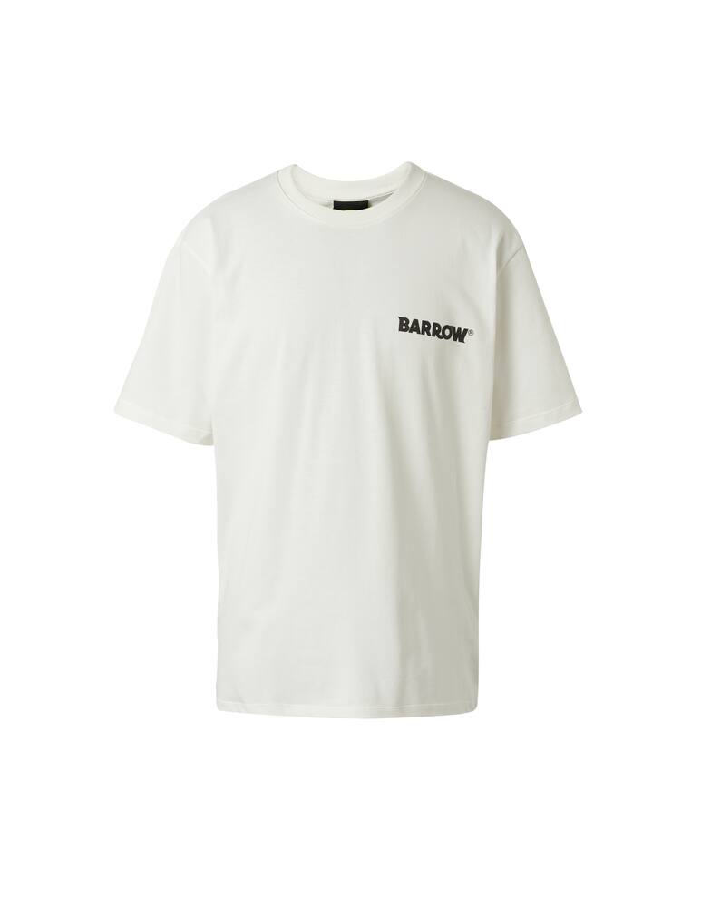 rinascente Barrow Back maxi logo t-shirt - white