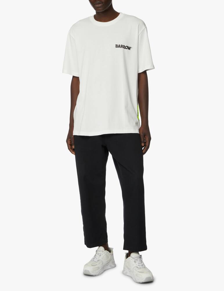 rinascente Barrow Back maxi logo t-shirt - white