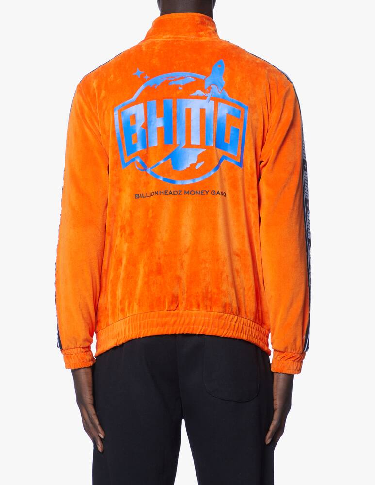 rinascente BHMG Side band fzip chenille sweatshirt