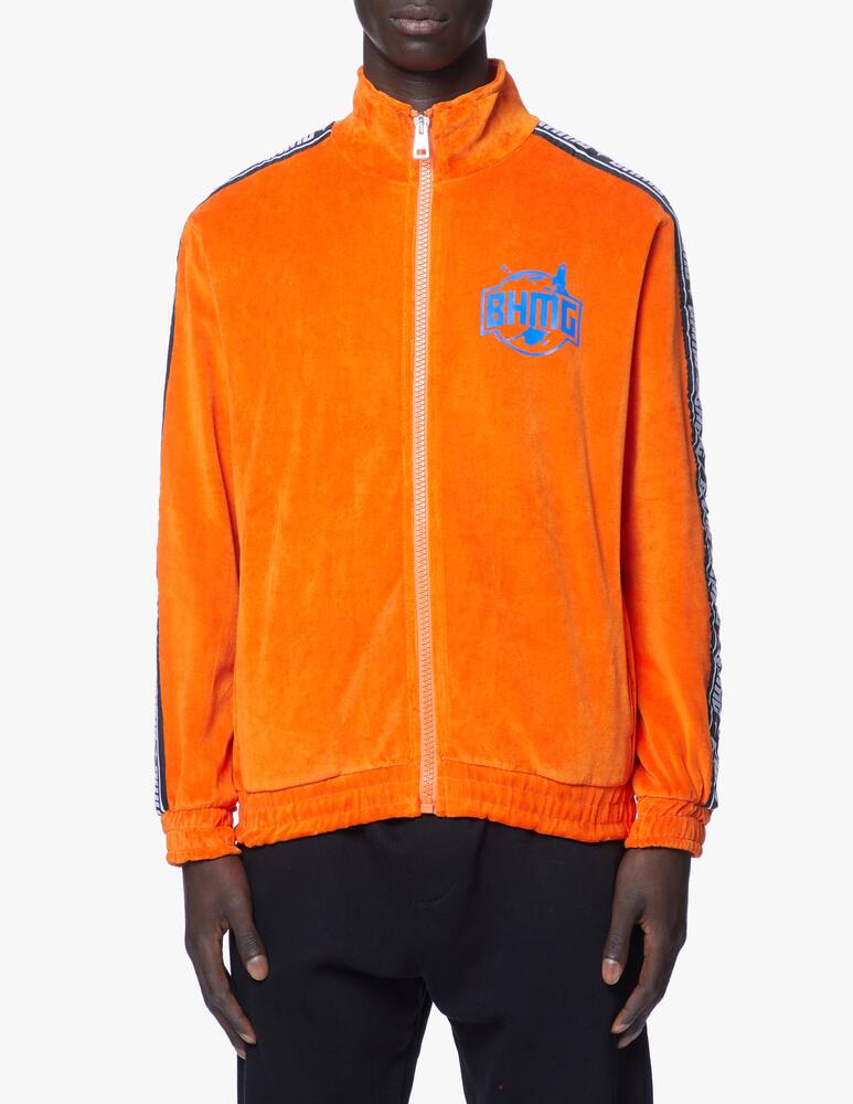 rinascente BHMG Side band fzip chenille sweatshirt