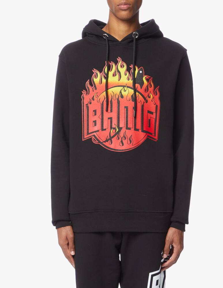 rinascente BHMG Fire bhmg logo hoodie
