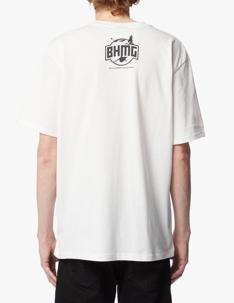 rinascente BHMG Maglietta girocollo logo bhmg fuoco