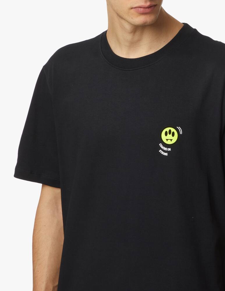 rinascente Barrow Back logo t-shirt - black