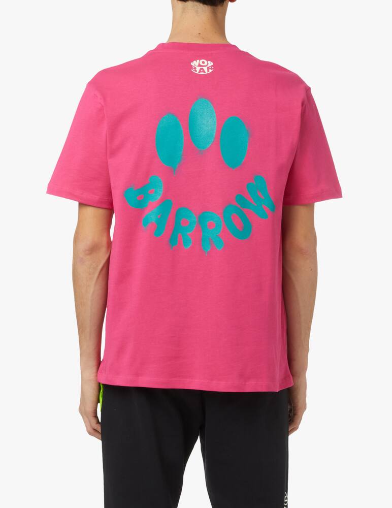 rinascente Barrow Back logo t-shirt - red