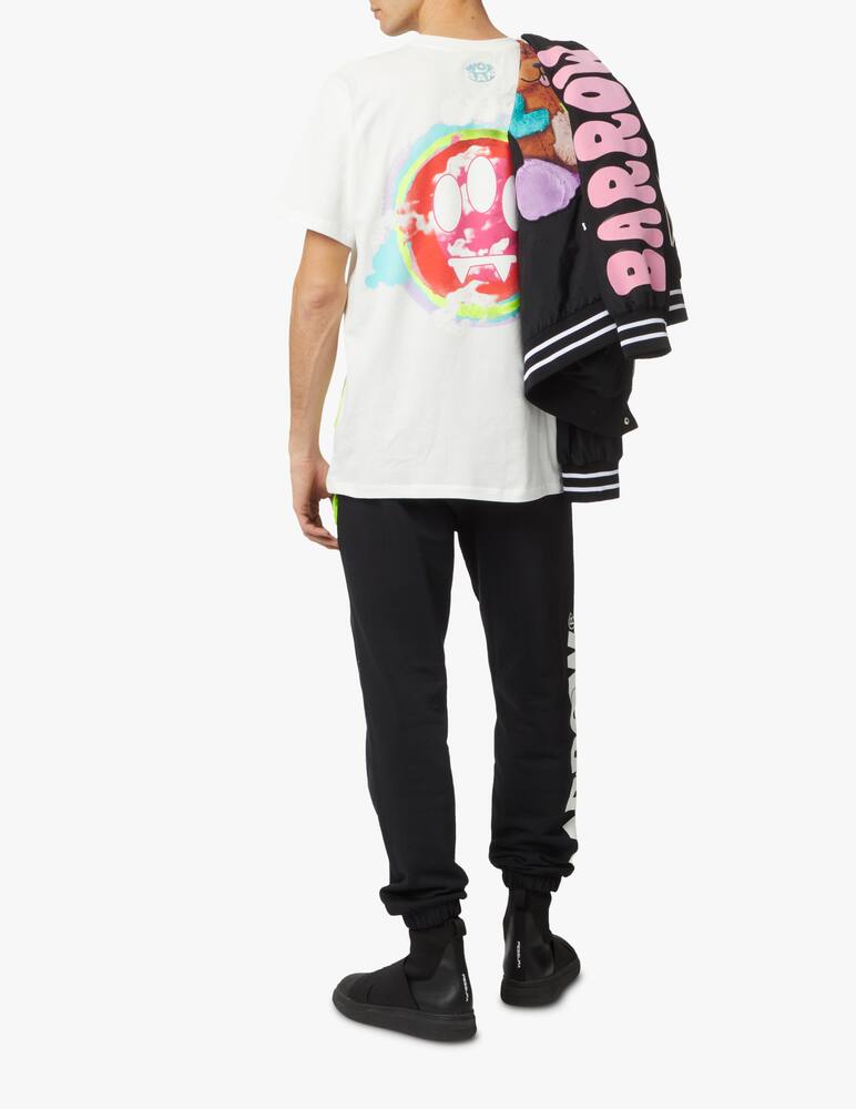 rinascente Barrow Maglietta smile rainbow - bianco