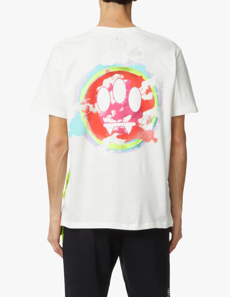 rinascente Barrow Maglietta smile rainbow - bianco